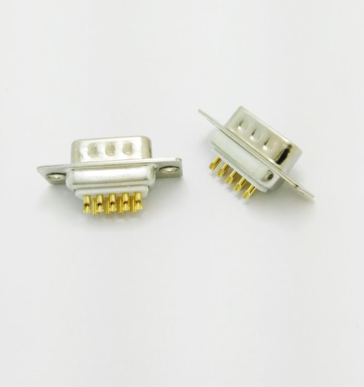 DB-9P(公頭)焊線式車針白膠連接器