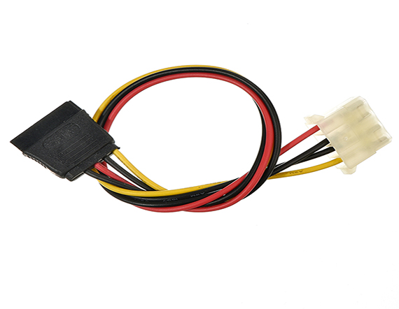 電源轉(zhuǎn)接線大4P轉(zhuǎn)SATA電源線IDE公轉(zhuǎn)大4P公轉(zhuǎn)15P母SATA串口線